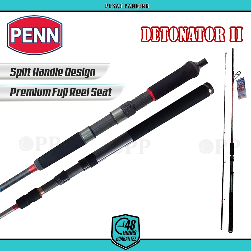 PENN Joran Pancing Spinning DETONATOR Popping 210cm - 228m Hi-Carbon Blank Xwrapping Super Strong Fu