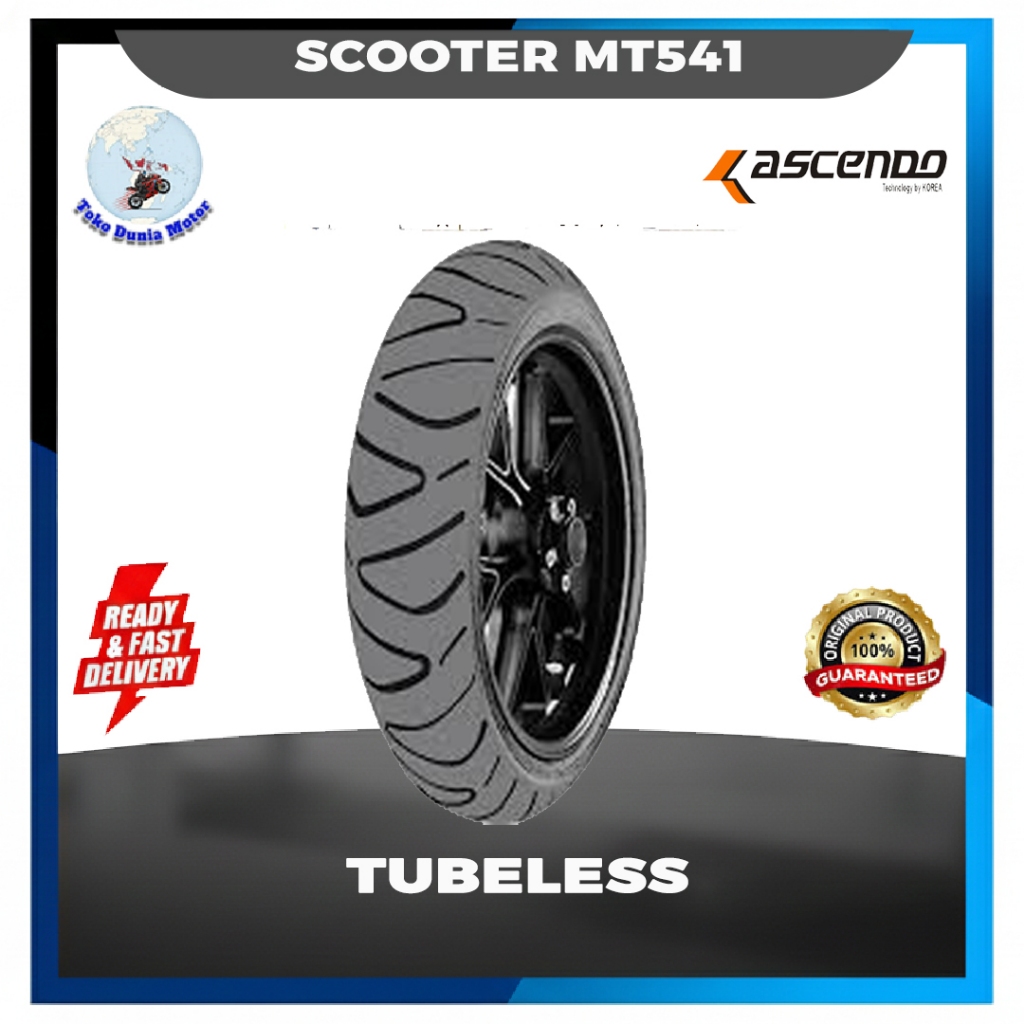 Ban motor scoopy fazio ring 12 110 90 12 Ascendo MT541