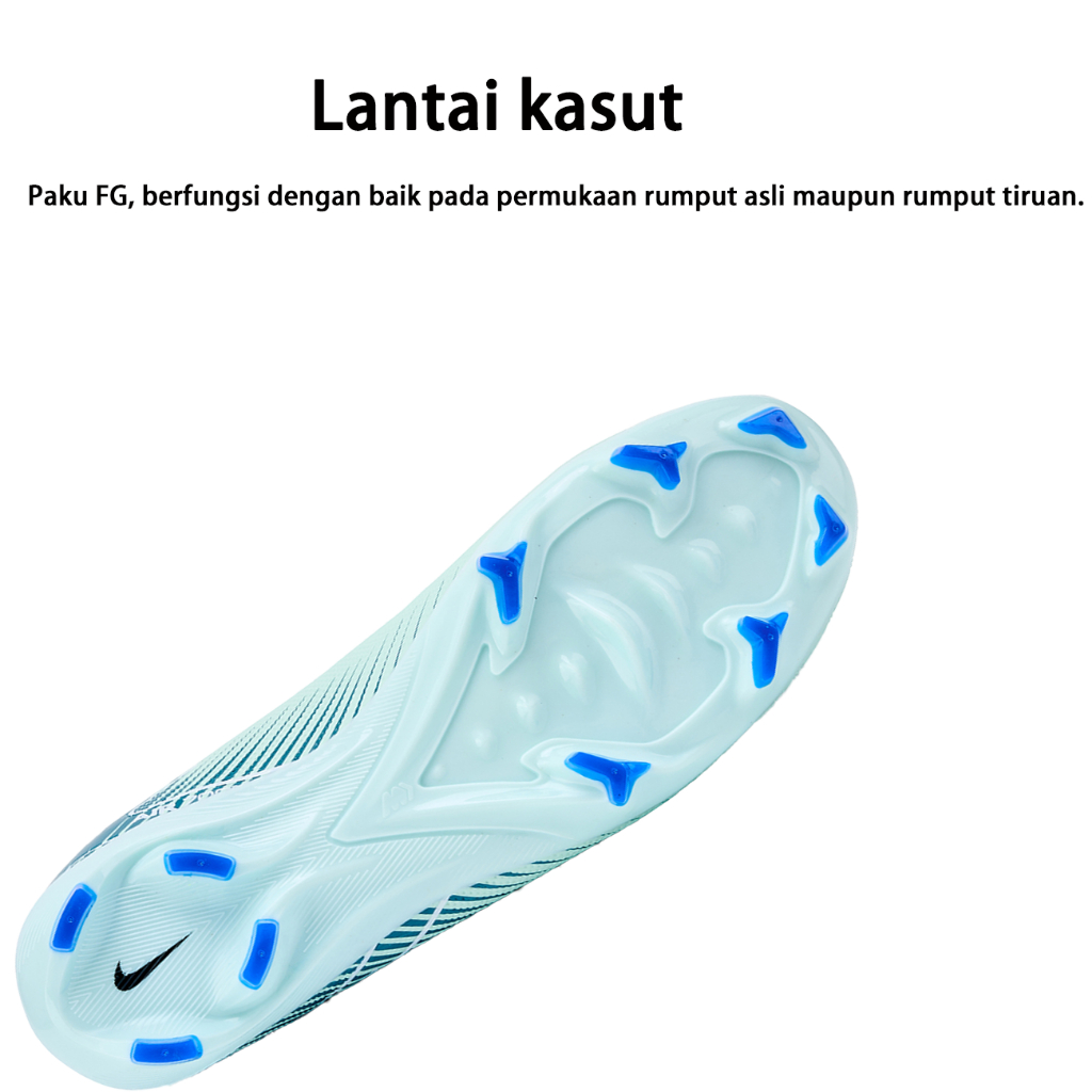 NEW DEALS [DIKIRIM DALAM 12 JAM]SEPATU BOLA ALR Z00M MERCURIAL VAPOR 16 ELITE SOL FG ANTI SELIP DAN