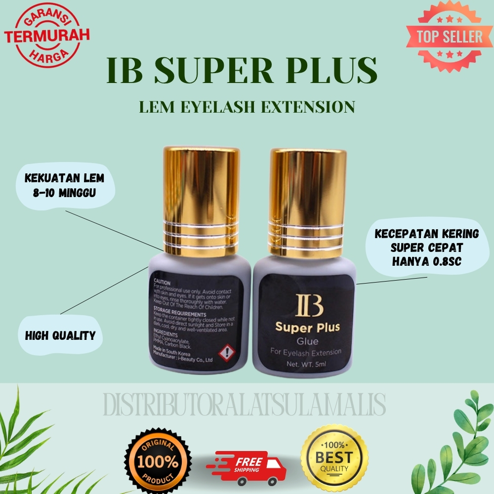 KOREA GLUE BEAUTY SUPER PLUS PALING STRONG LEM EYELASH EXTENSION PALING KUAT LEM STRONG