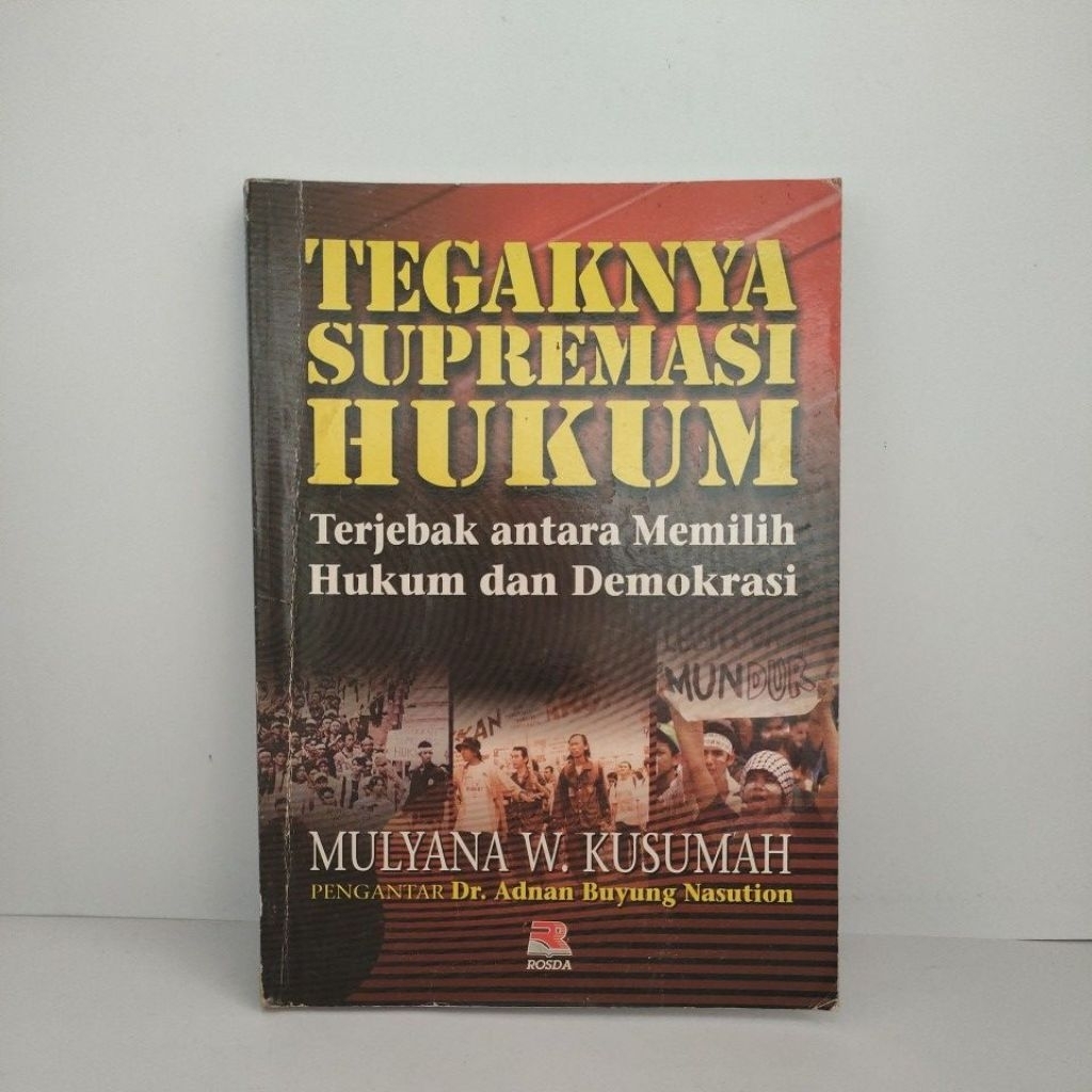 ORIGINAL BUKU TEGAKNYA SUPREMASI HUKUM