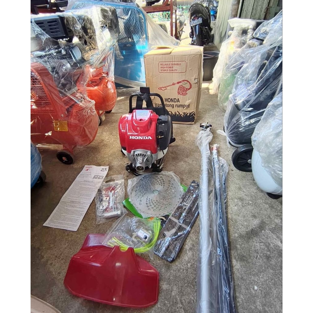 BRUSH CUTTER MESIN POTONG RUMPUT HONDA GENDONG 4tak / brush cutter