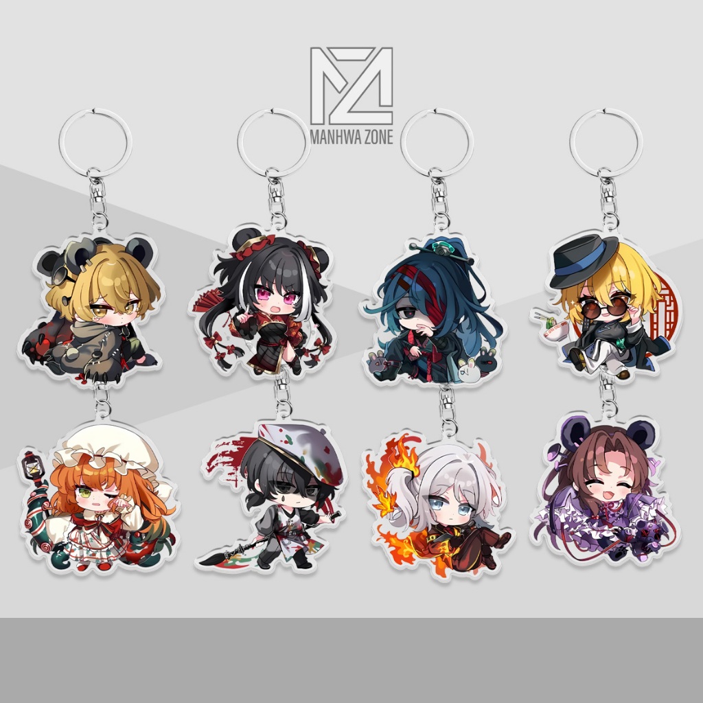 Gantungan kunci akrilik Anime LIMBUS COMPANY / Ganci Akrilik Limbus Company