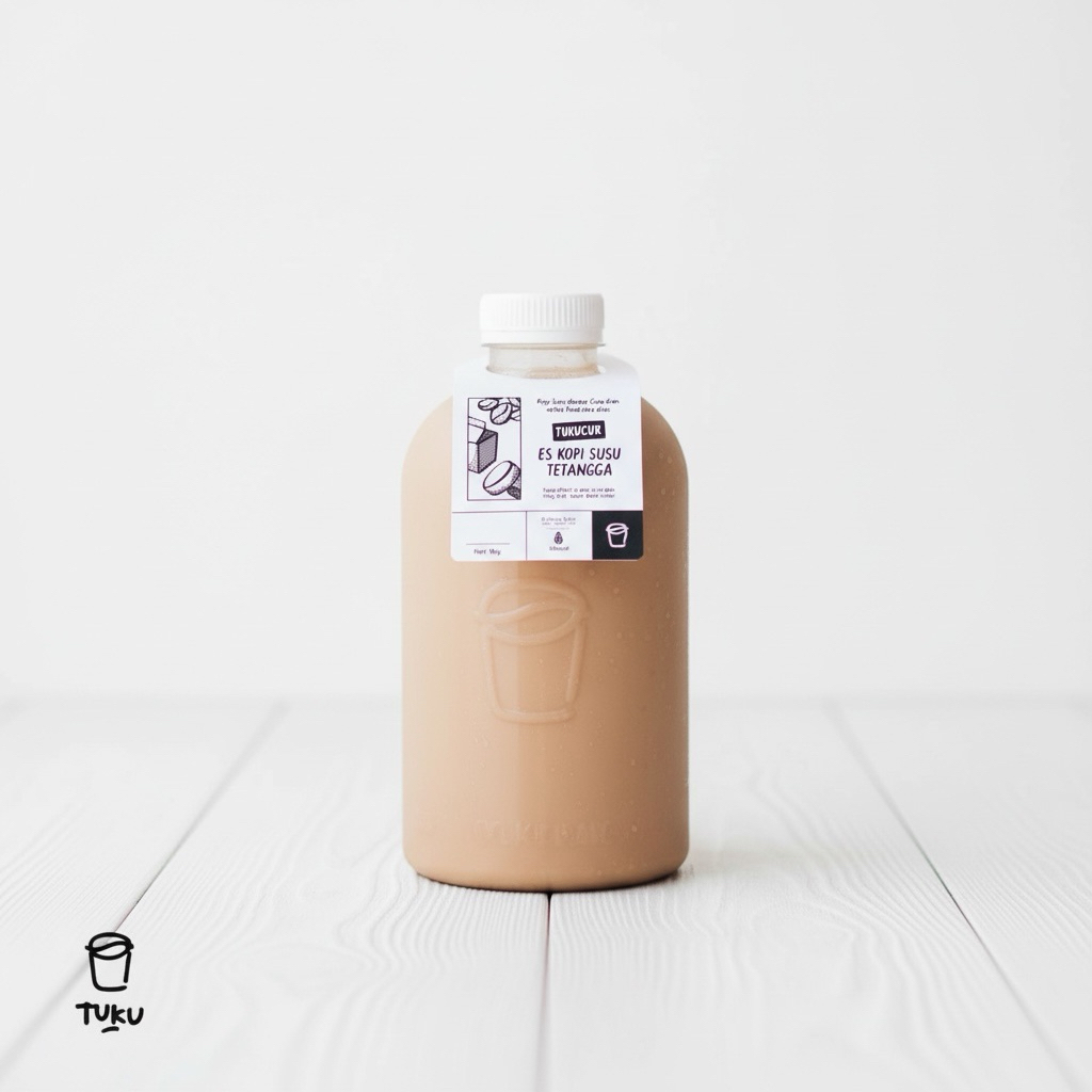 [ASLI KOPI TUKU] KOPI TUKU TUKUCUR KOPI SUSU TETANGGA 1 LITER