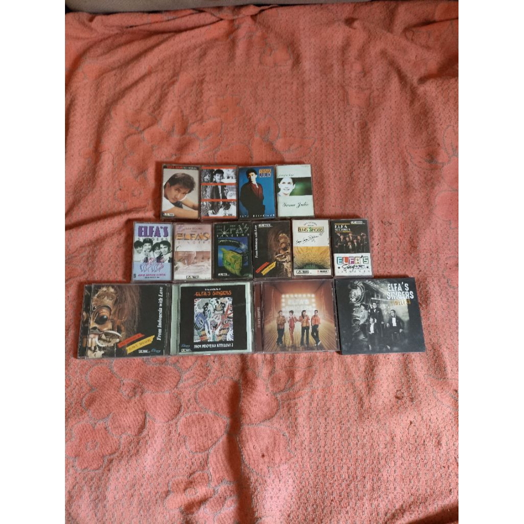Varian Yana Julio Elfas Singers Kaset CD Lawas Original