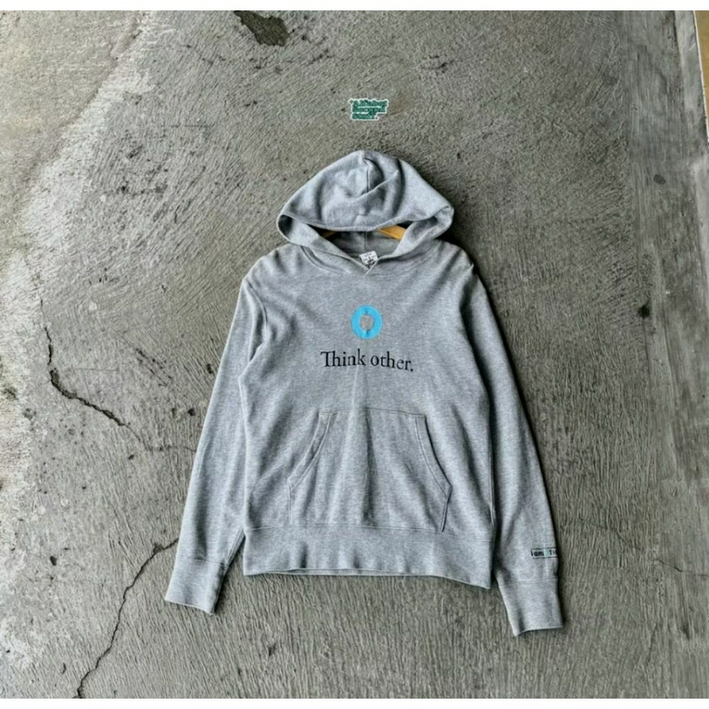 Hoodie Uniqlo Grey Size S
