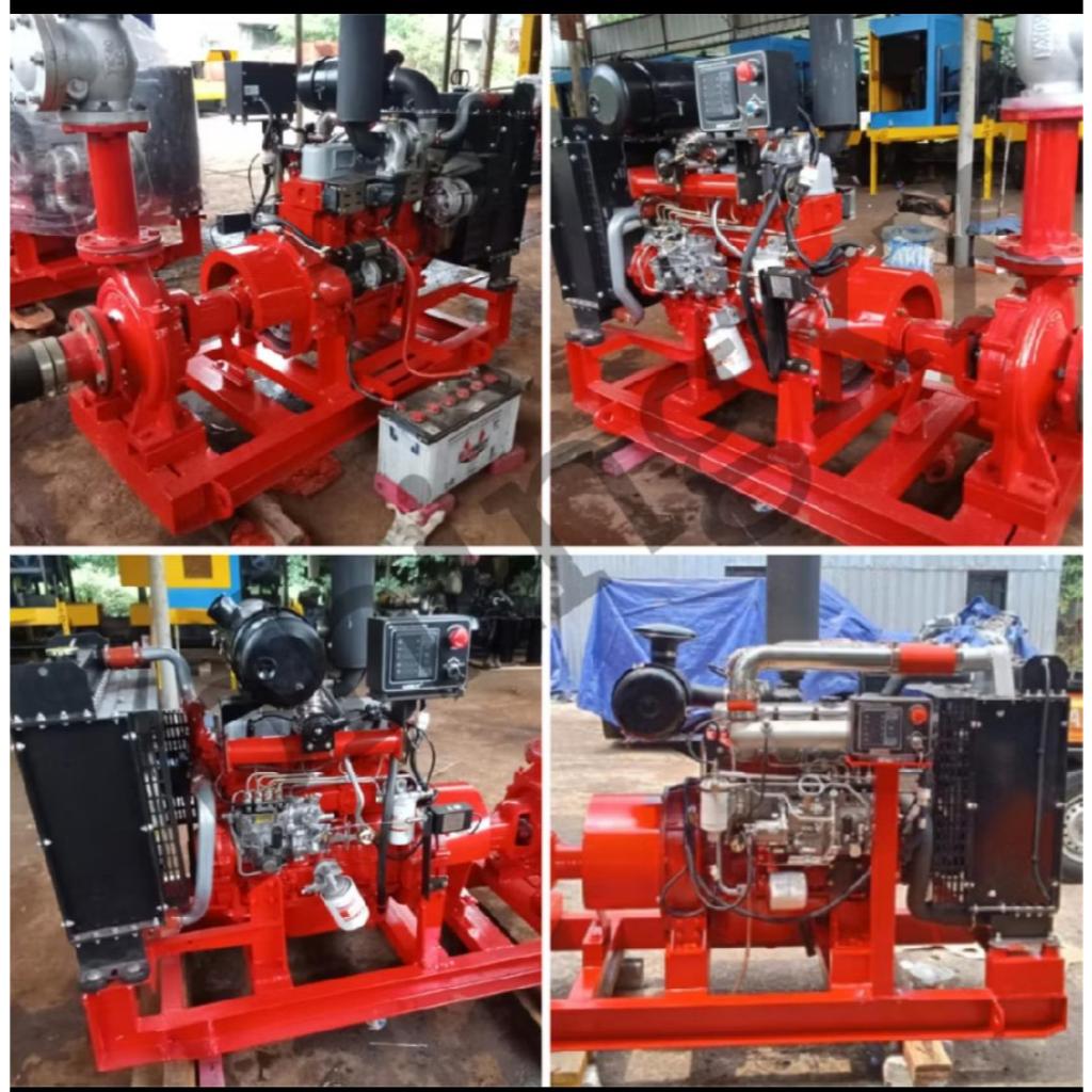 Pompa Hydrant Diesel Engine Fire Pump 750 Gpm Jockey Pump Electric Pompa Hydrant 750gpm
