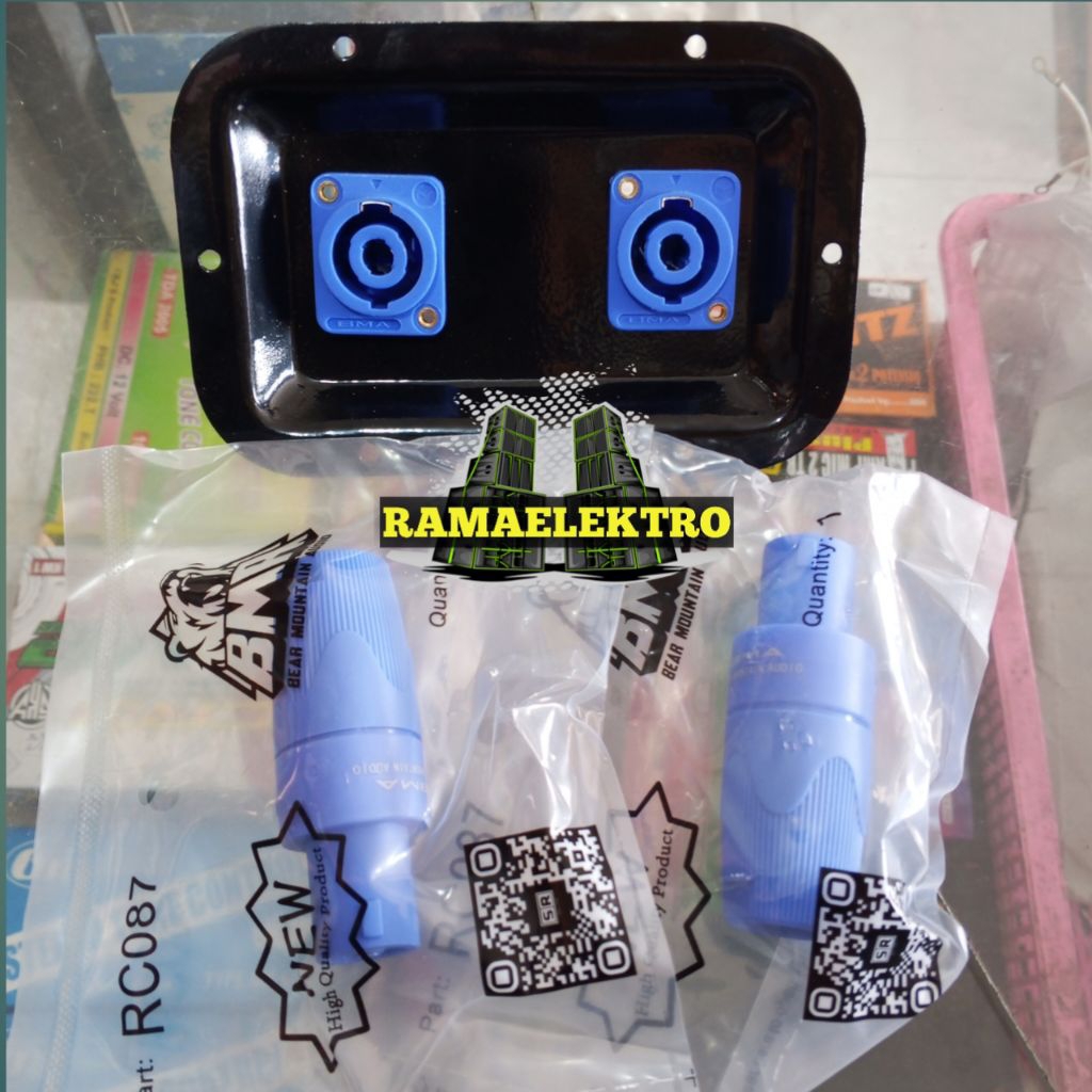 PAKET KOMPLIT PLAT SPIKON SOKET BMA, PLAT SPIKON , SOKET ,SPIKON BMA ORI