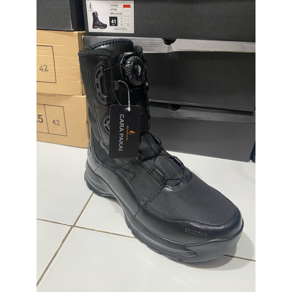 SEPATU PDL SPARTAN COMBAT | SEPATU PDL TNI POLRI