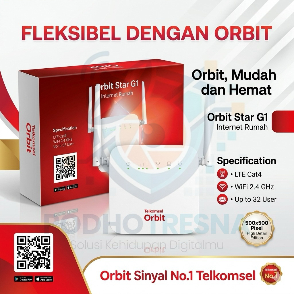 OrbitStarG1-Modem Internet Telkomsel