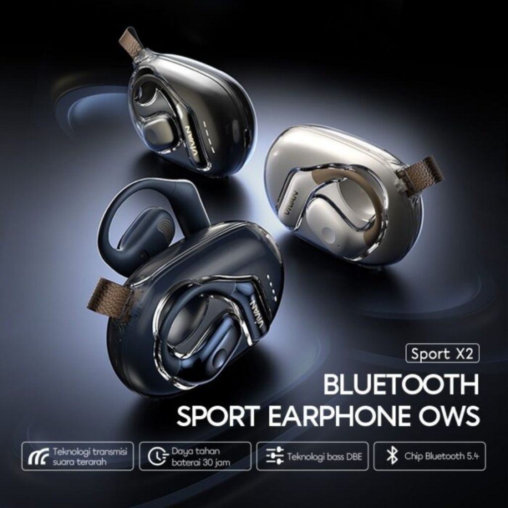 Earphone Bluetooth TWS Vivan Sport X2
