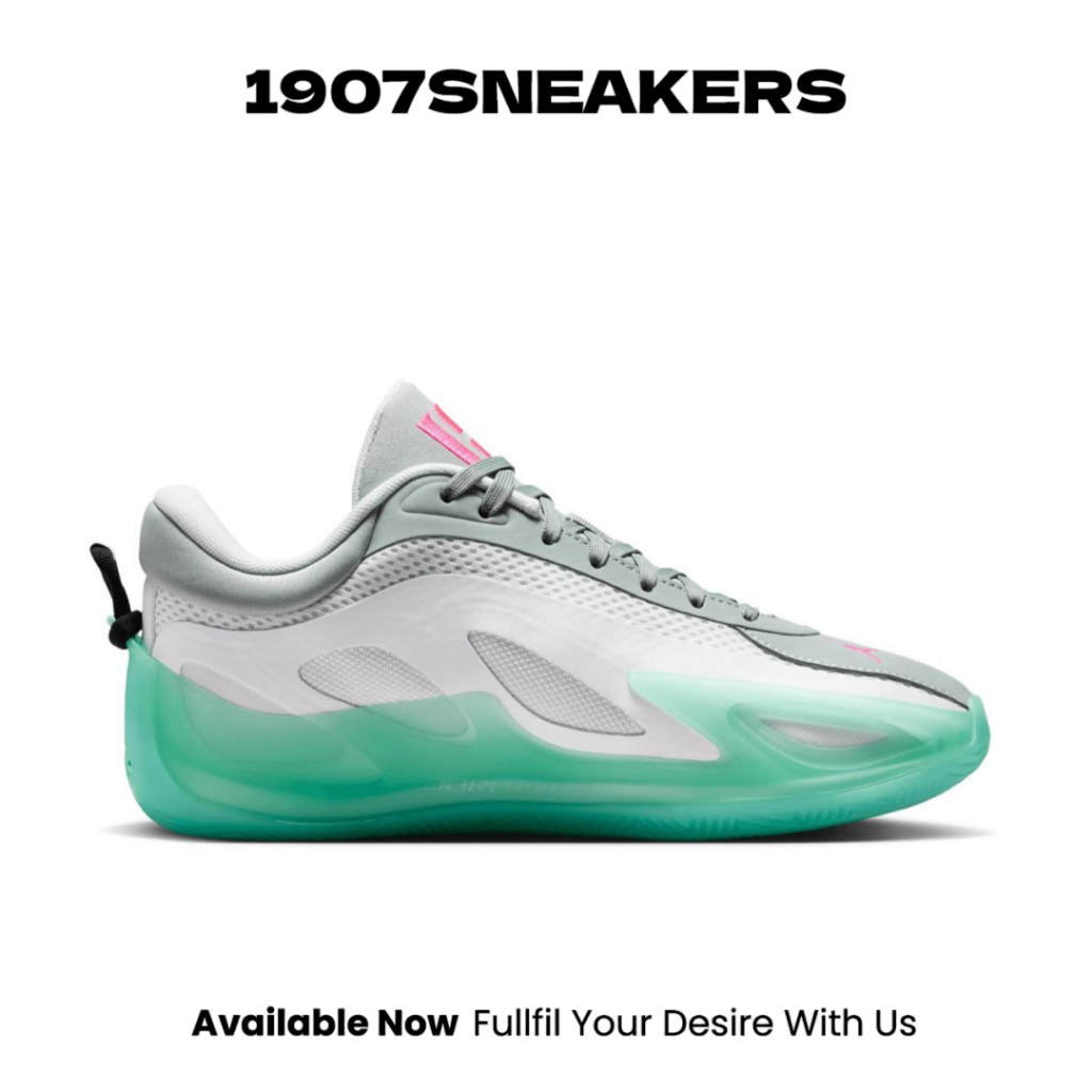 Sepatu Basket Wanita Nike Jordan Heir Series 2 PF - White/Light Pumice-Metallic Silver NIKHV4419103