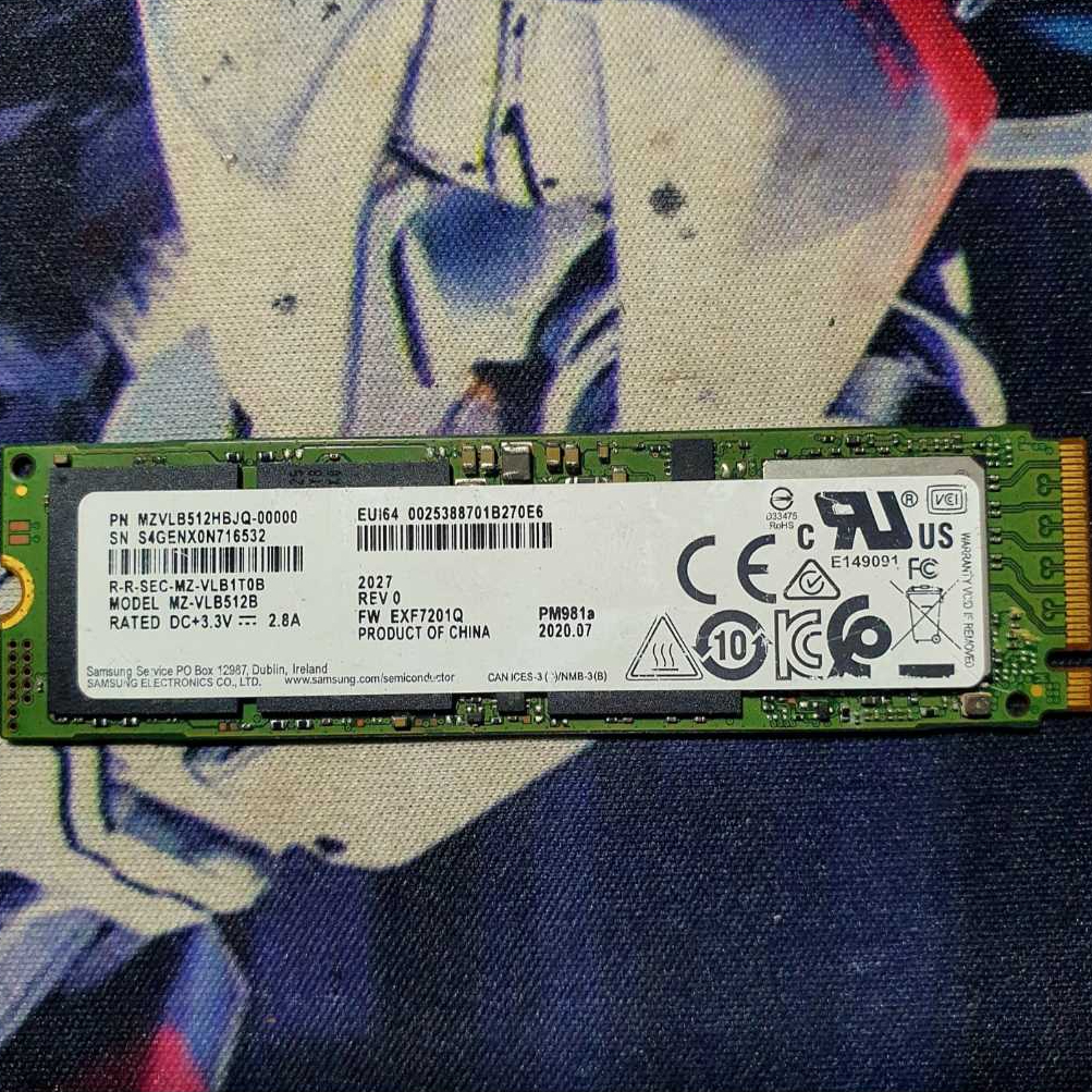 SSD NVMe 512GB | SK hynix, Samsung, Micron