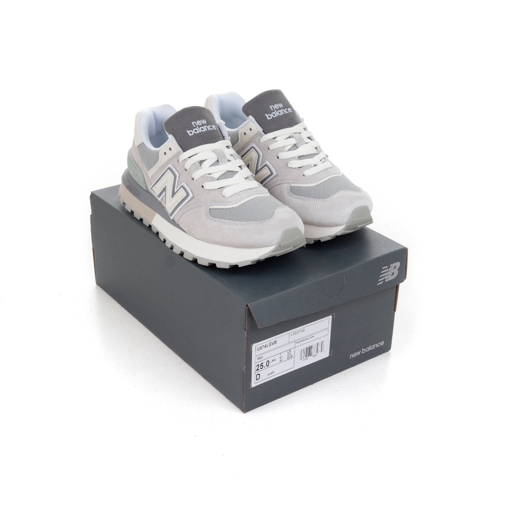 (SLKCK) Sepatu Sneakers New Balance U574LGVB Grey Sea Salt - NB 574