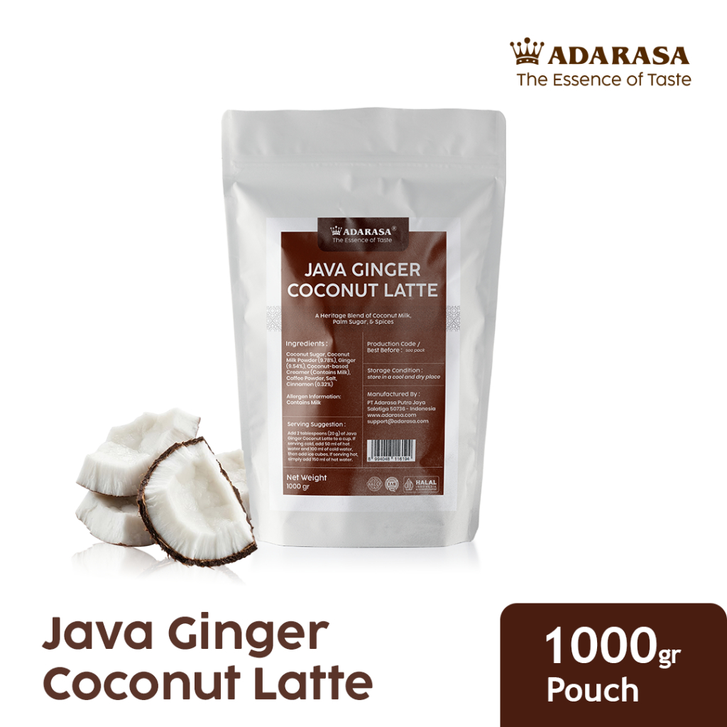Adarasa Coconut Latte (Bajigur) - Pouch 1 Kg
