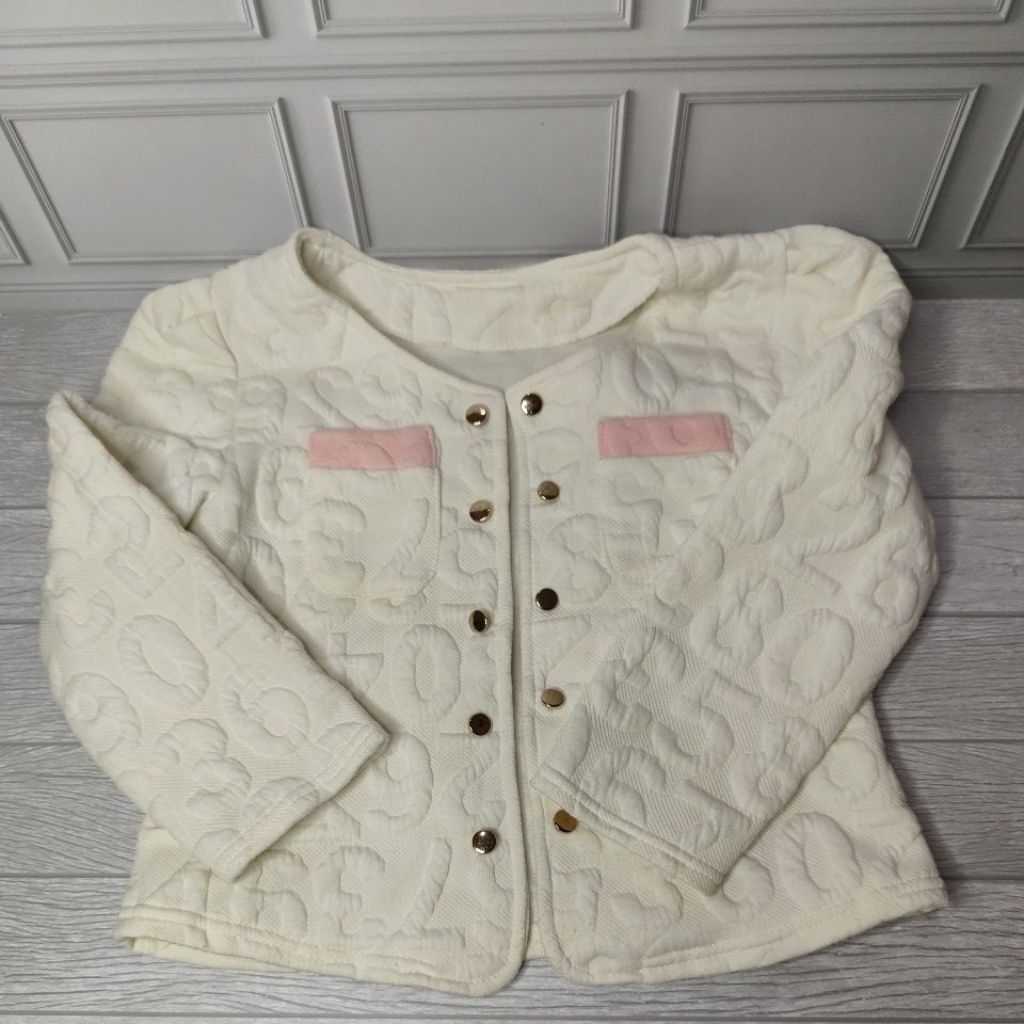rompi lucu rompi putih cardi putih cardi lucu tebal cardi quilted outer putih jaket lucu tidak bisa 