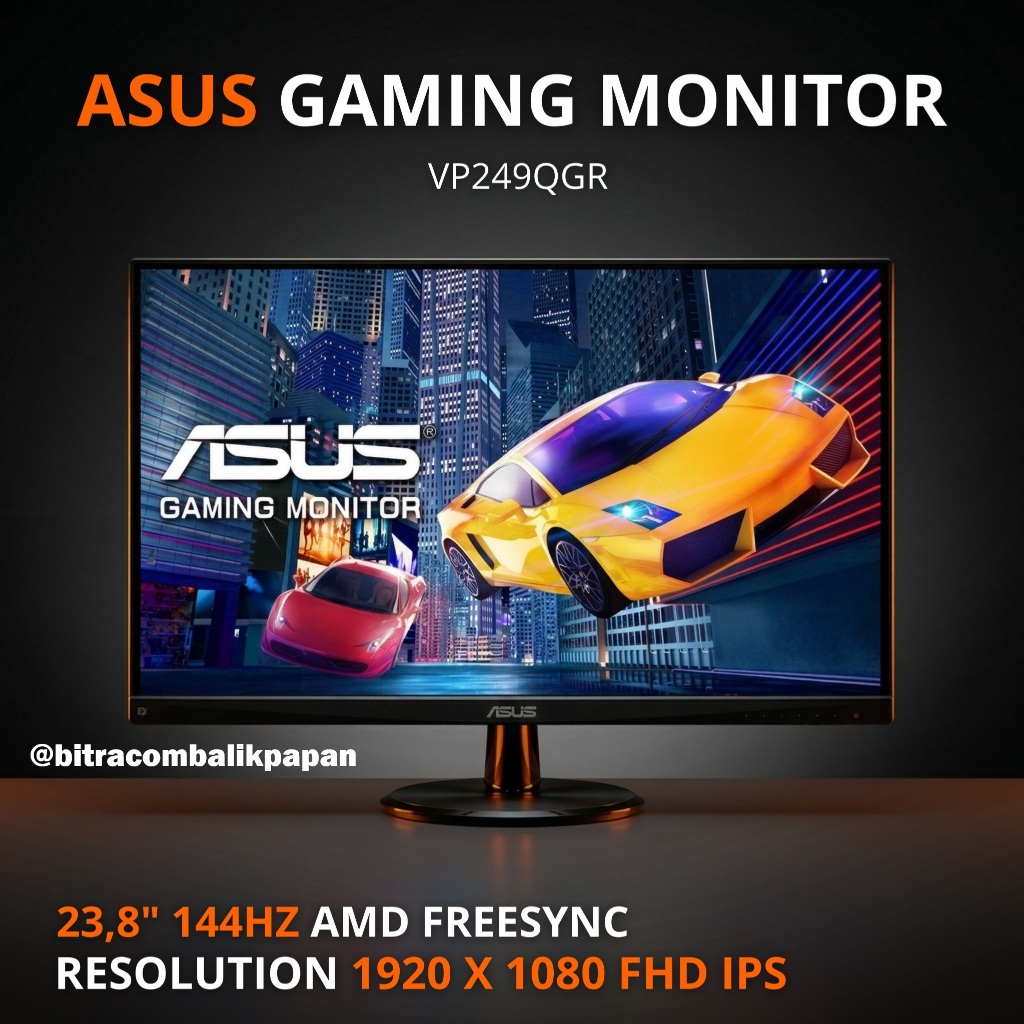 Monitor Gaming Asus - VP249QGR - LED Monitor 23,8" 144Hz Gaming Monitor