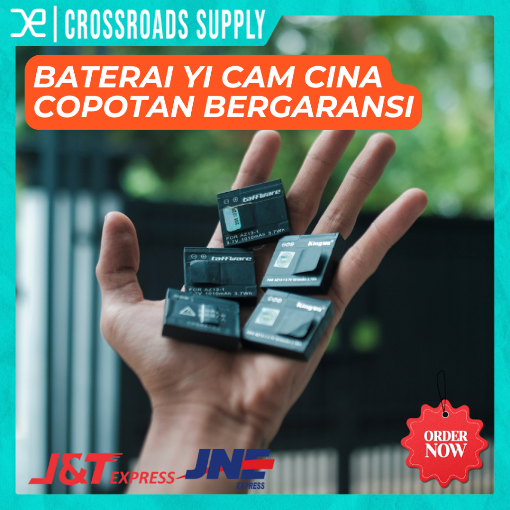 Batre Baterai Xiaomi YI Cam Cina Bukan Yi Inter Bekas Copotan Bergaransi