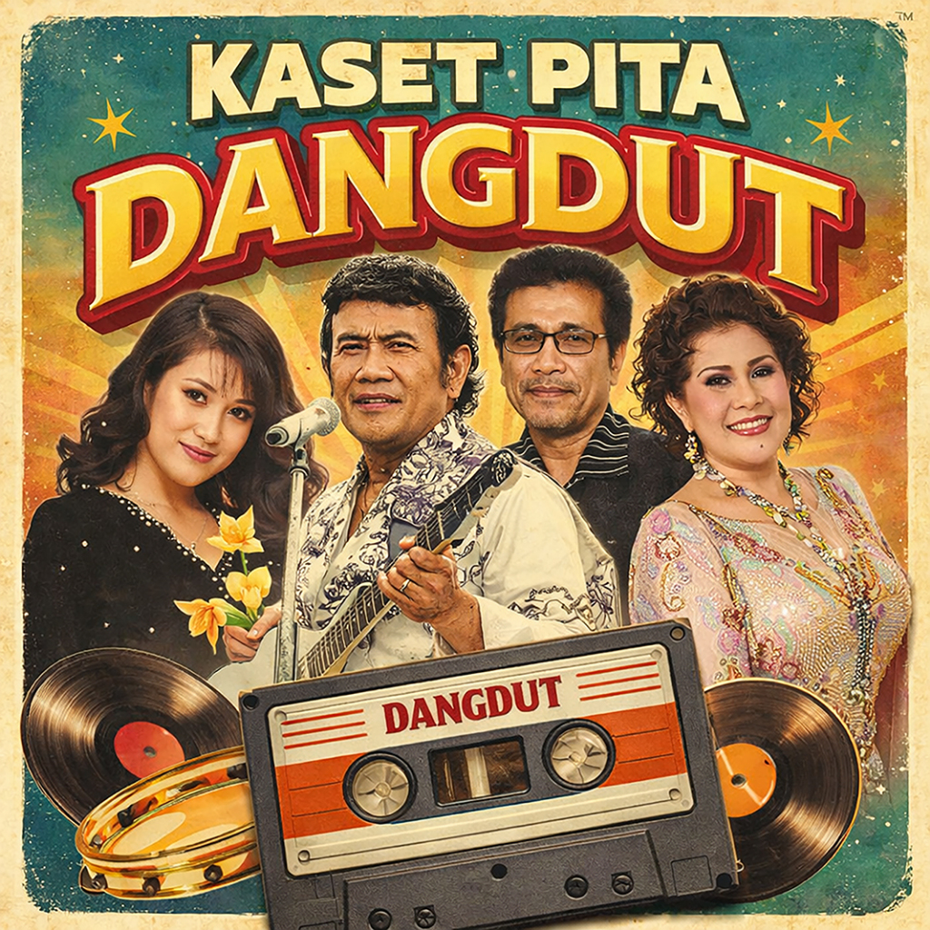 Kaset Pita DANGDUT | DISCO DANGDUT | DANGDUT 70-80's | POP GANGDUT