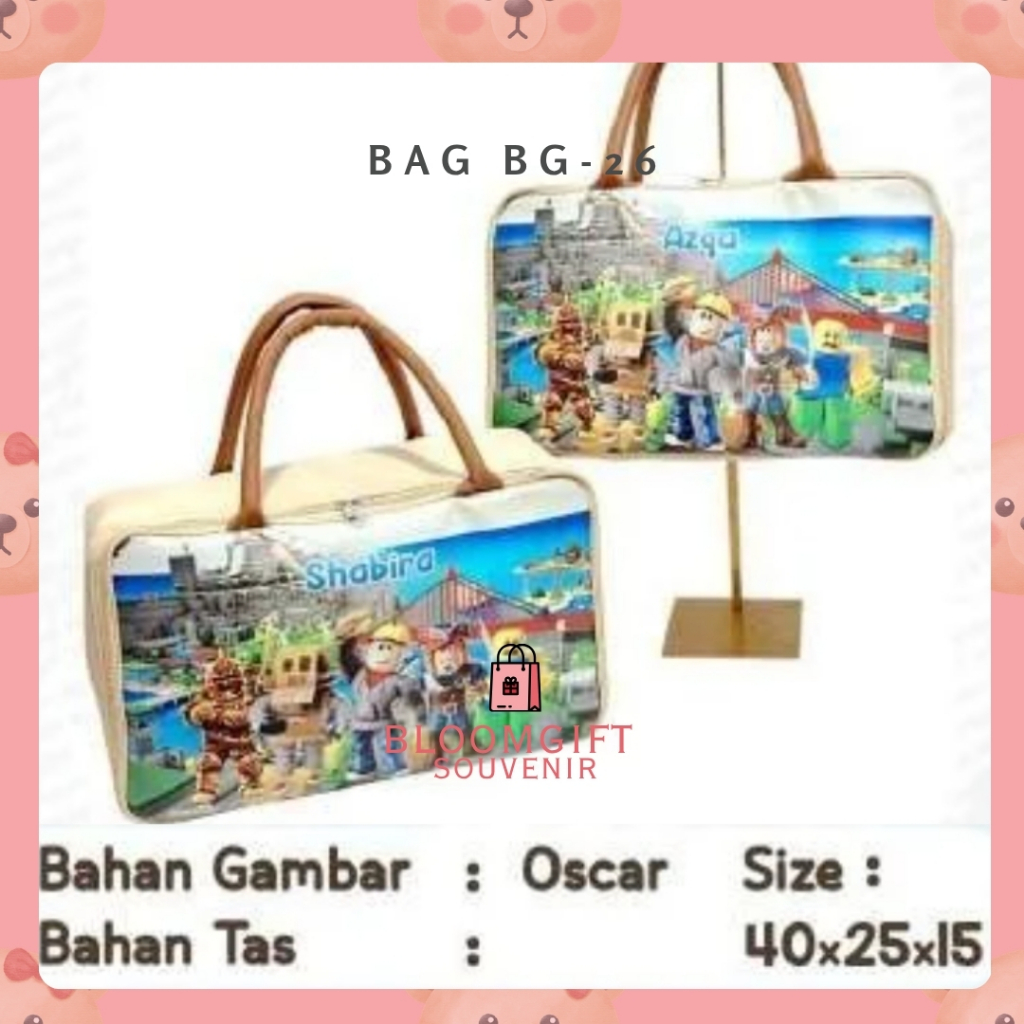 SOUVENIR CUSTOM/SOUVENIR ANAK/SOUVENIR ULTAH/TAS ULTAH/TAS AQIQAH