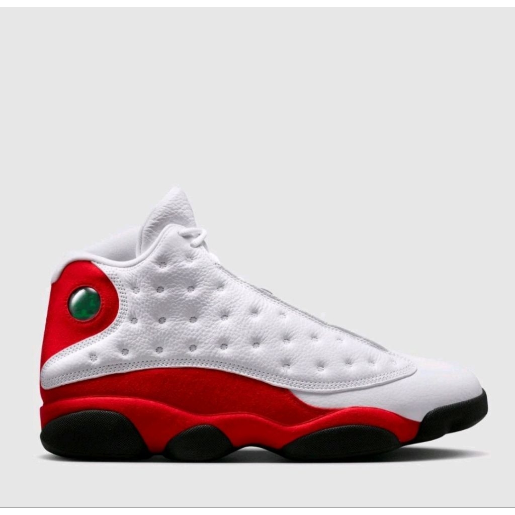 NIKE MEN'S SHOES - NIKE AIR JORDAN 13 RETRO - WHITE/BLACK-TRUE RED