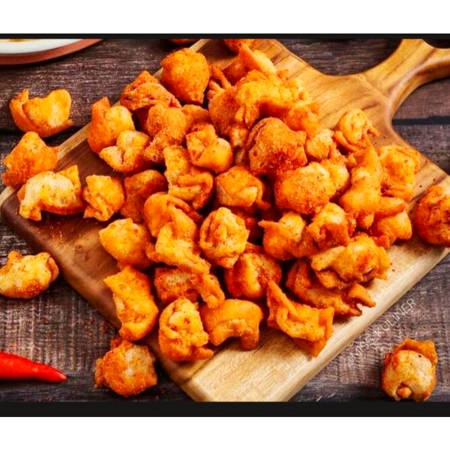 KEMASAN 500GR seblak siomay/somay mini/sebring siomay pedas Siomay Kering Pedas Gurih siomay mini ke