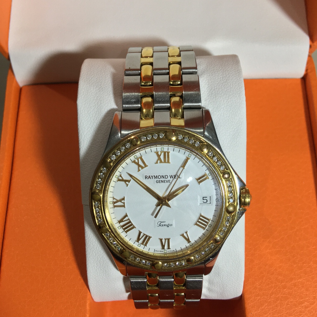 Raymond Weil Tango 5590 (Two-tone Diamond bezel)