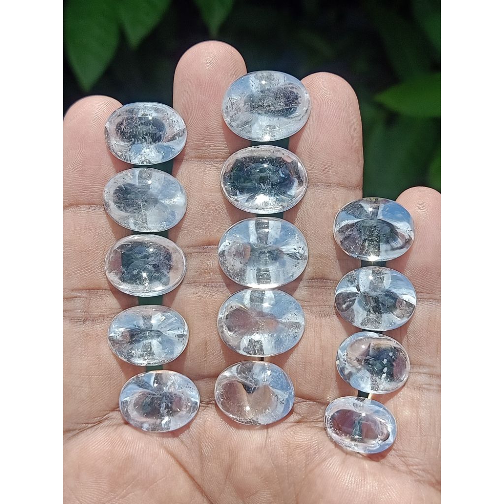 NATURAL BATU KECUBUNG AIR KALIMANTAN ( NATURAL QUARTZ )