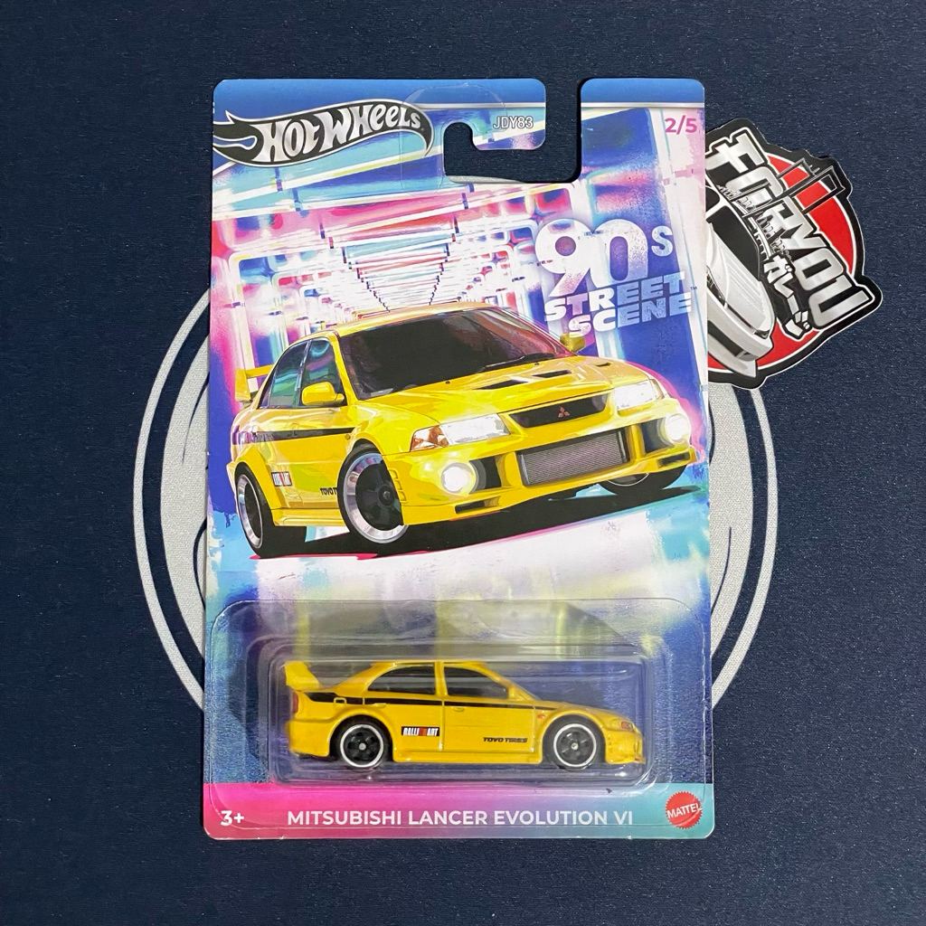 Hotwheels Mitsubishi Lancer Evolutin IV 90s