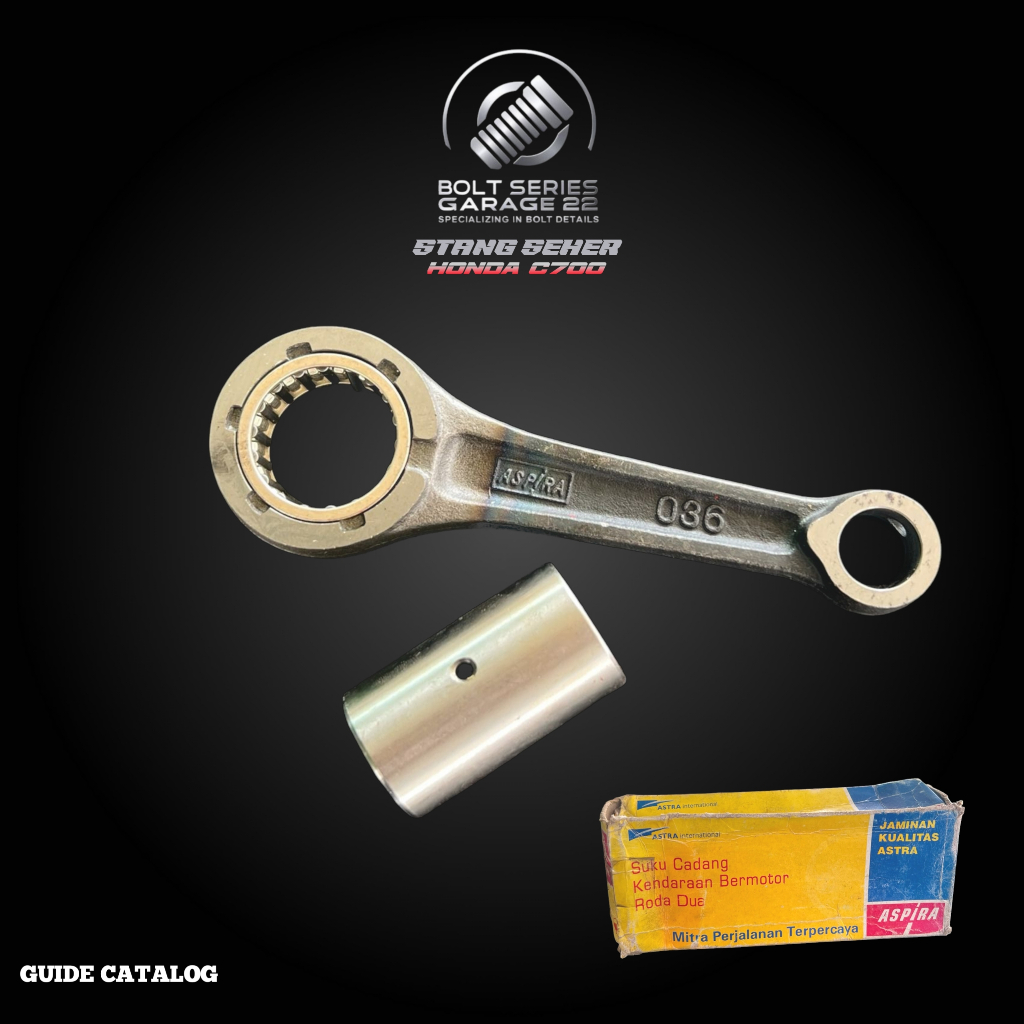 Stang Seher Stang Piston Honda C700 - Aspira