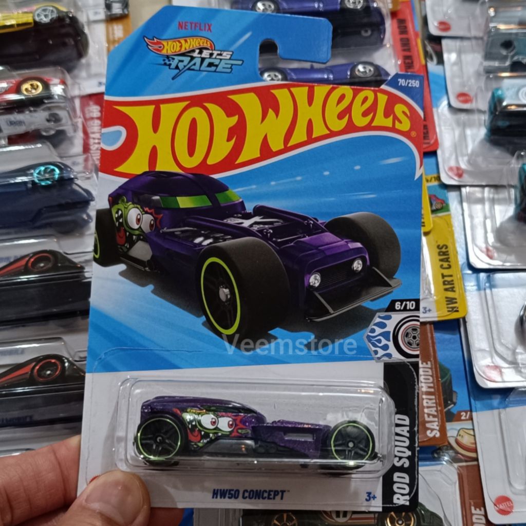 Hotwheels 1:64 HW50 Concept [Original Mattel] SNI