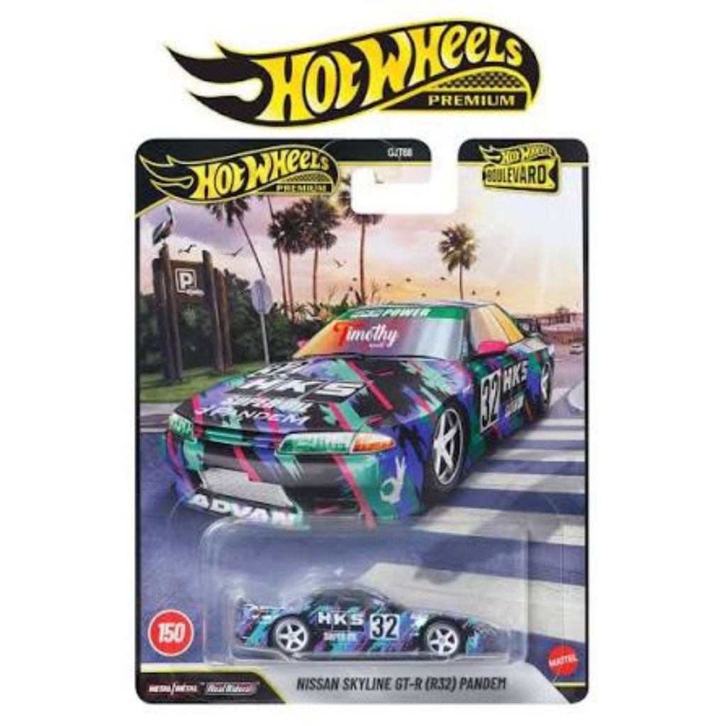 PROMO HOTWHEELS Nissan Skyline R32 HKS BOULEVARD