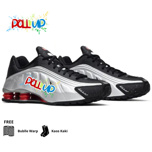 Shox R4 Black Metalic Silver Red / Black Metalic Silver / Black Metalic Silver Blue / Black Grey / B