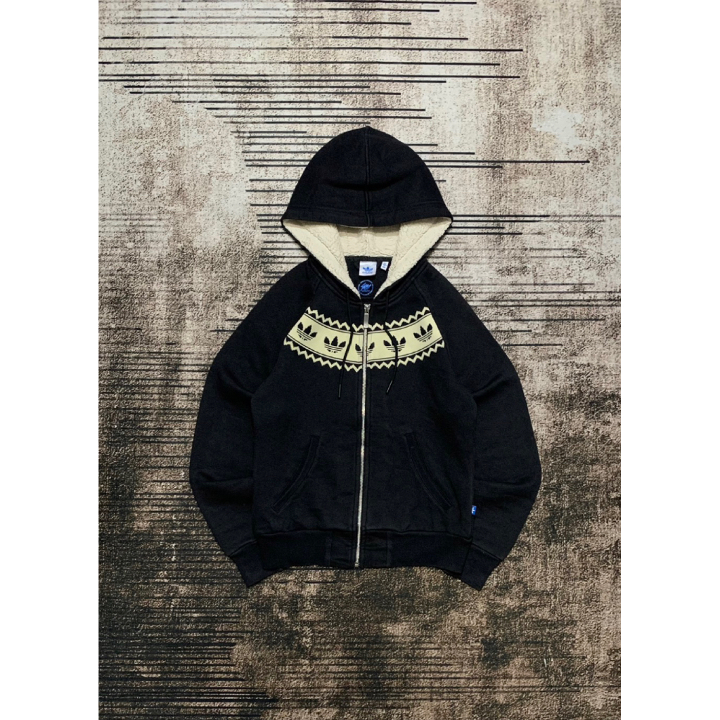 Hoodie Zipper Adidas Trifoil HdZip0057 110426 Second