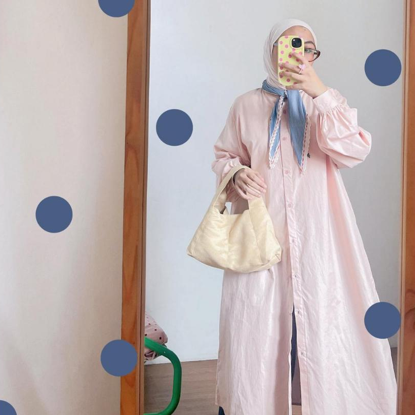 SEKAIN TUNIK SHIRT -  Kemeja Tunik Wanita Lucu Tunik Polos Tunik Panjang Atasan Wanita Polos Tunik K