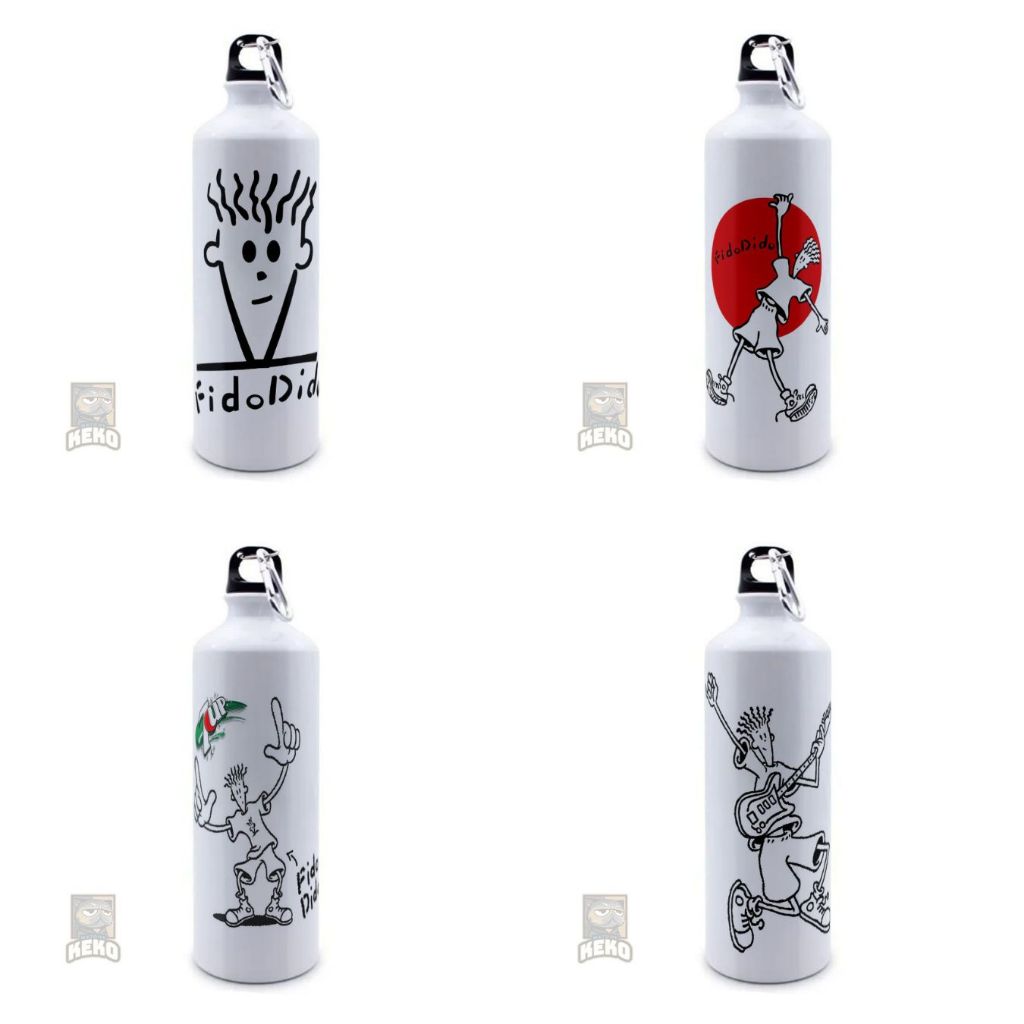 Botol Sport Fido Dido comic Sticker