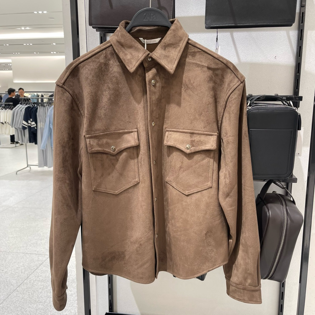 Jaket Suede ZARA MEN Jastip (jasa titip)