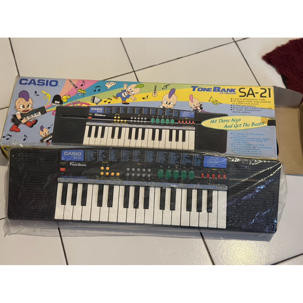 Keybord/piano casio sa-21