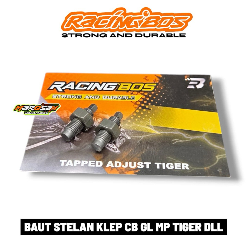 BAUT STELAN KLEP BAUT SETELAN KLEP TIGER MP GL CB RACING BOS ORIGINAL