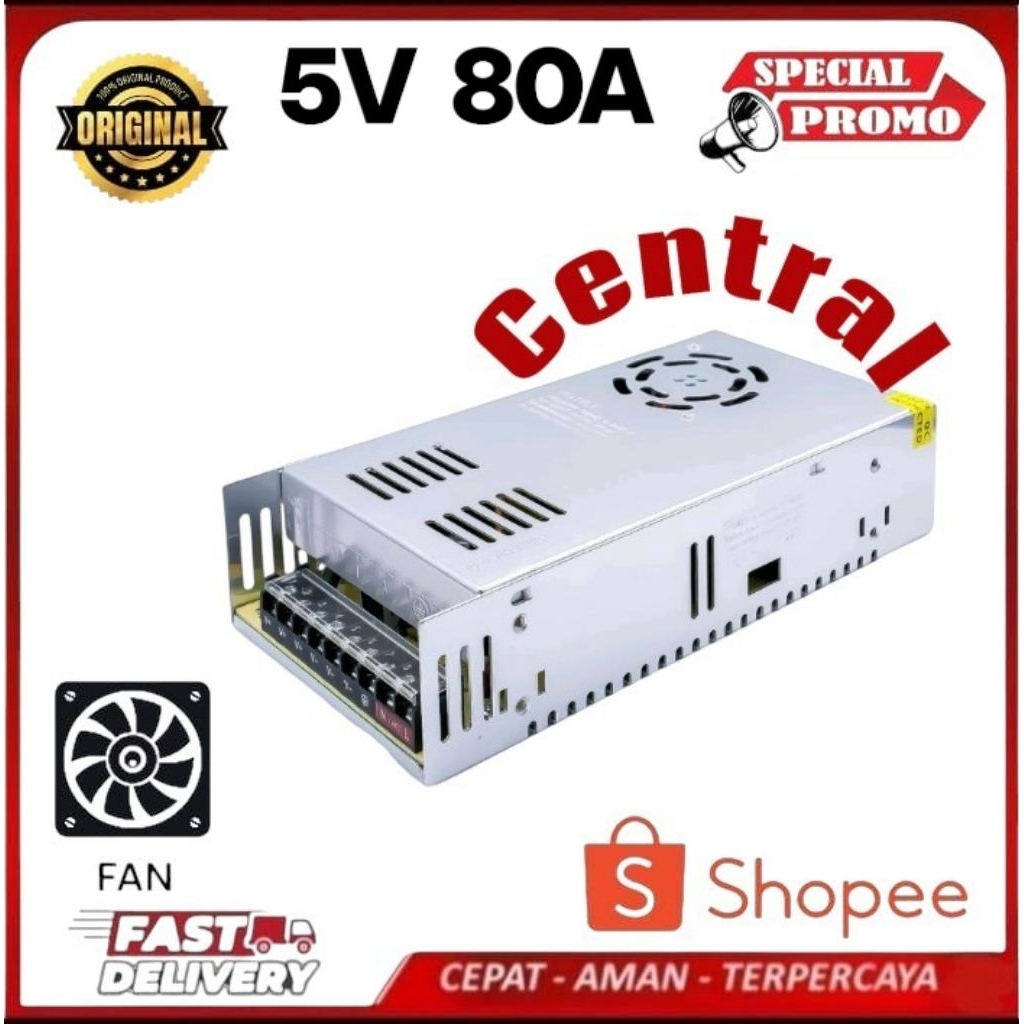 POWER SUPPLY 5V/80A  SWITCHING 5V/80A PSU 5VOLT 80AMPER