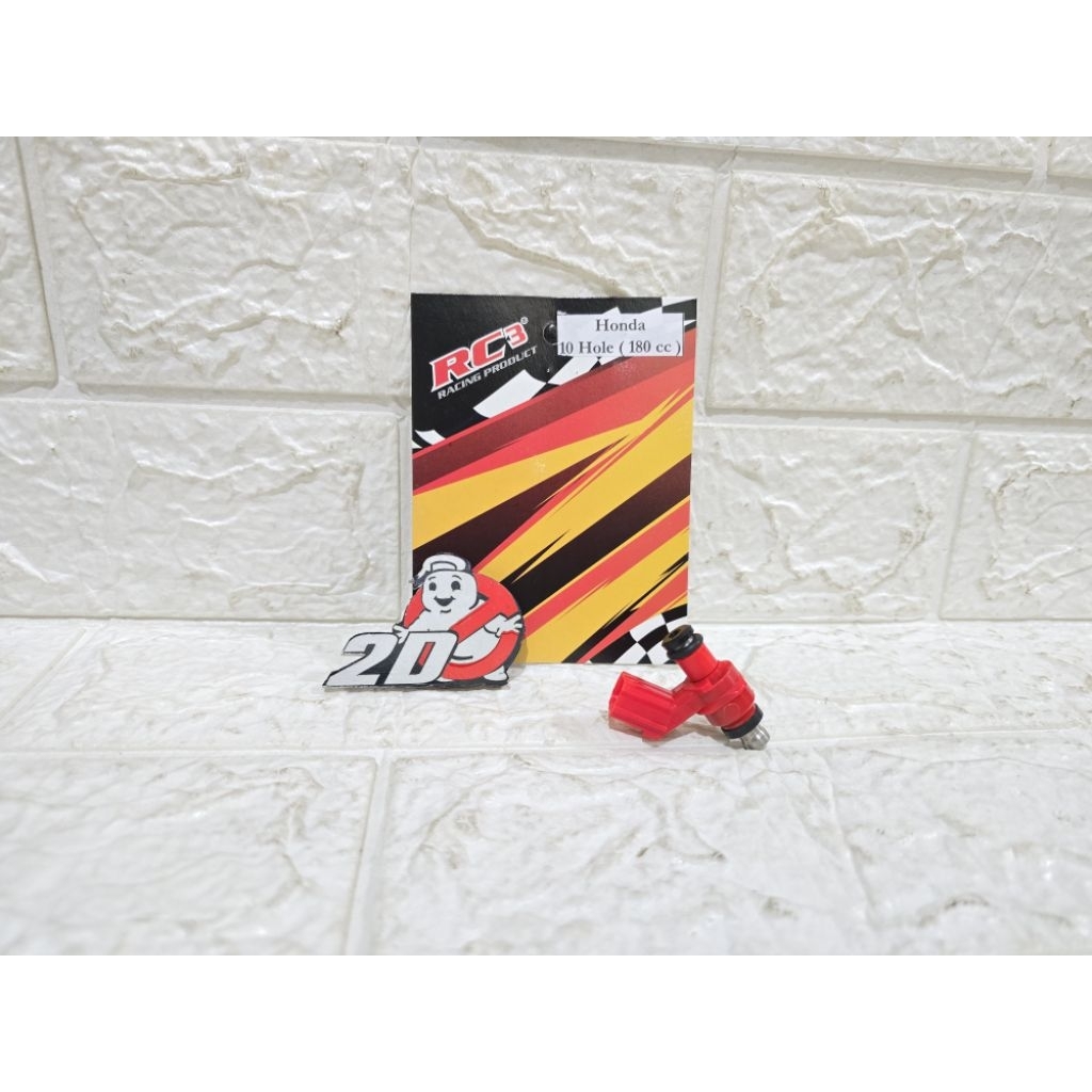 injector injektor rc3 racing 180 cc 10 hole honda pcx vario crf cbr sonic adv verza dll