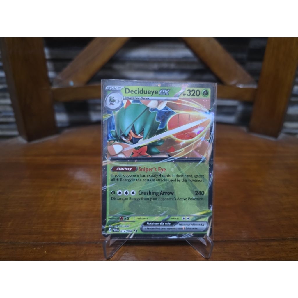 Pokemon Decidueye ex 012/088 Double Rare Perfect Order