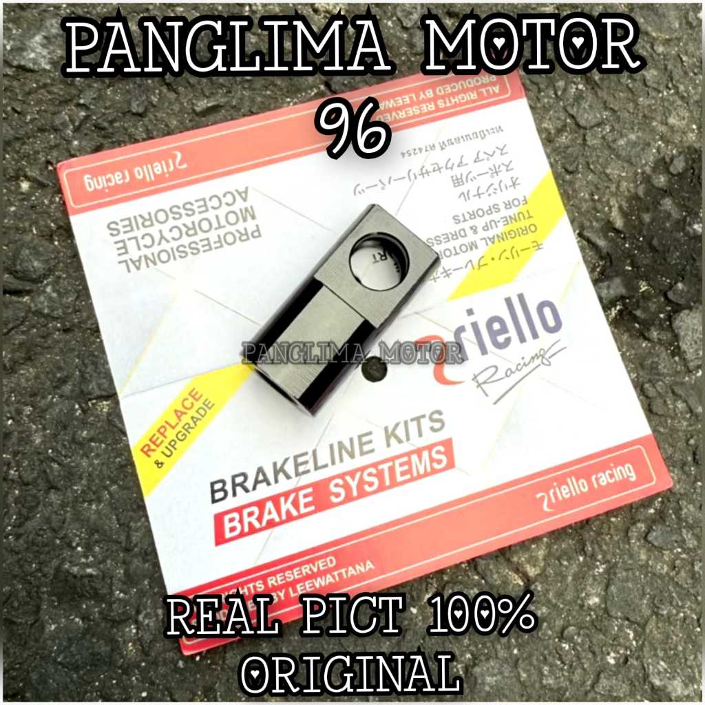 Adaptor Selang Rem / Adaptor Master Rem Hore Selang Rem Riello Racing Drat Kasar