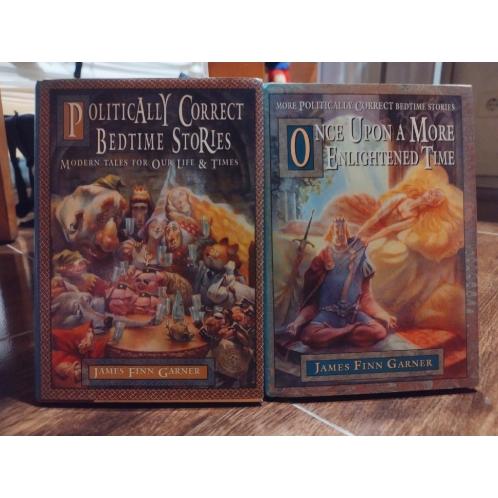 Politically Correct Bedtime Stories Hardcover Buku Dongeng Inggris Humoris Import