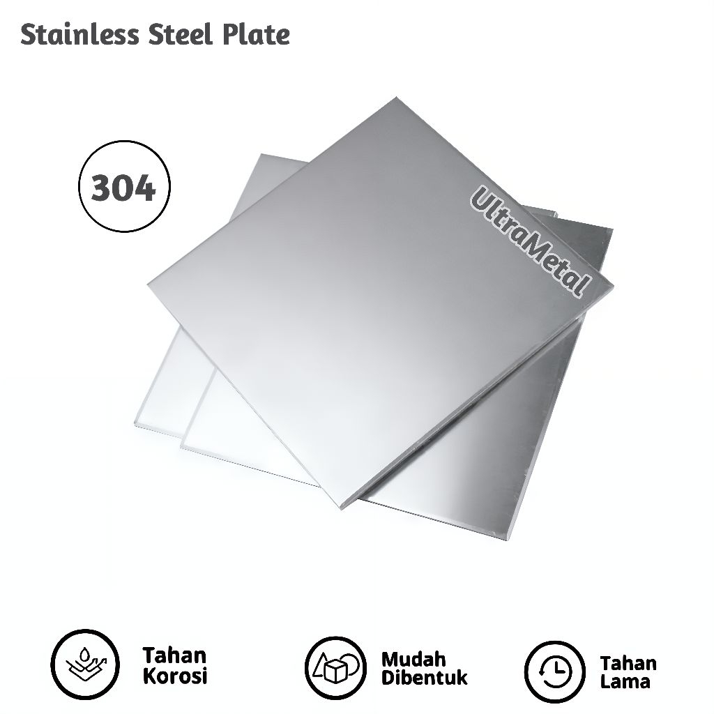 plat stainless 304 tebal 6mm