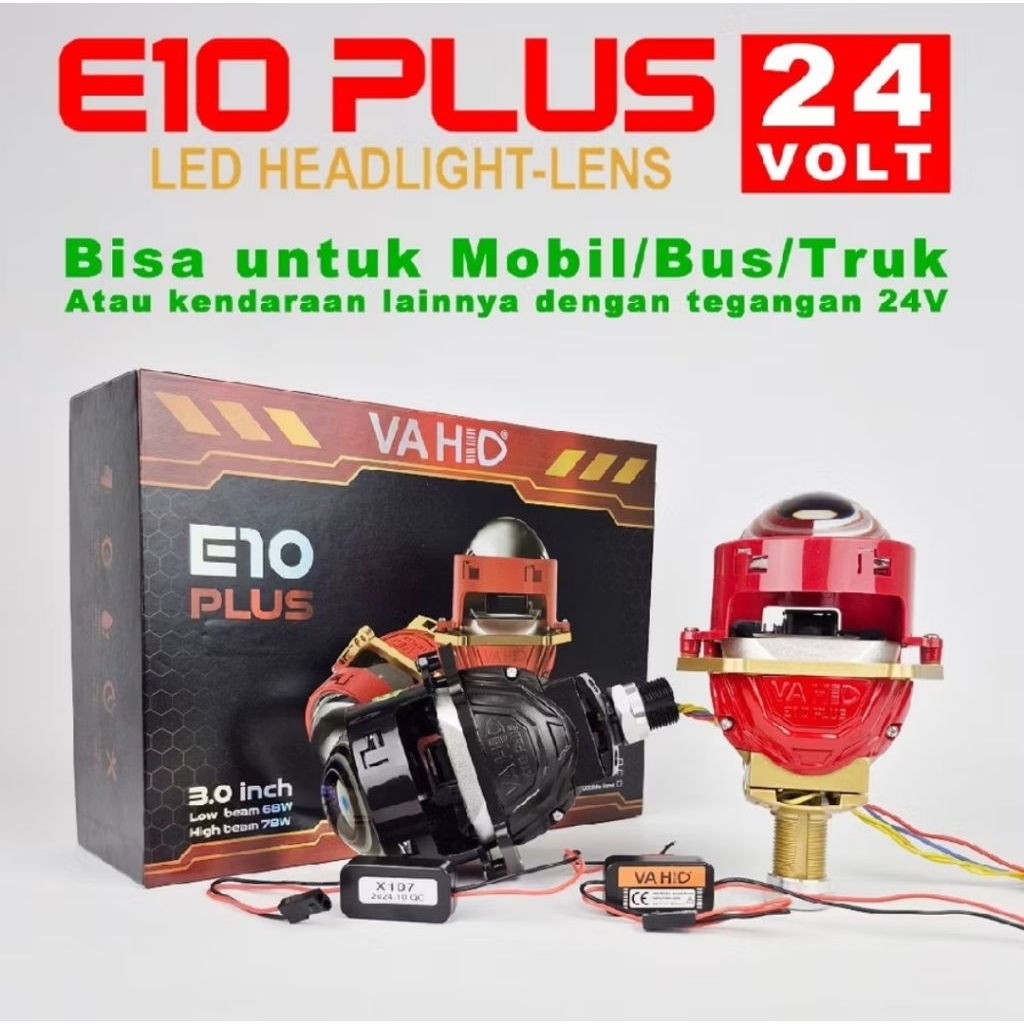 BiLED Vahid E10 Plus 24Volt Free devil 1warna