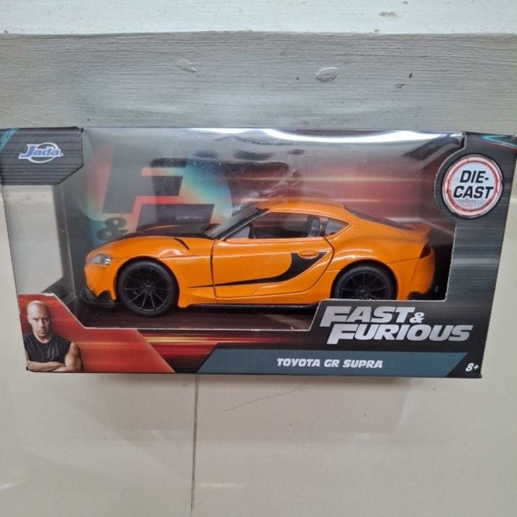 toyota gr supra jada diecast fast furious