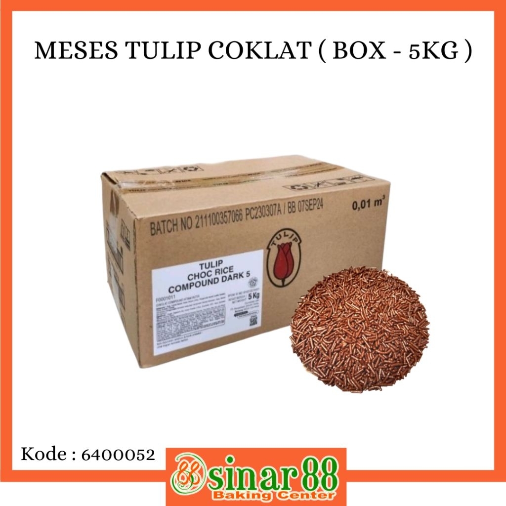 MESES TULIP COKLAT ( BOX 5KG )