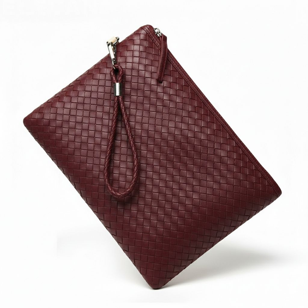 Clouth-Tas Tangan Anyam Pria-Wanita Hand Bag Dompet Besar