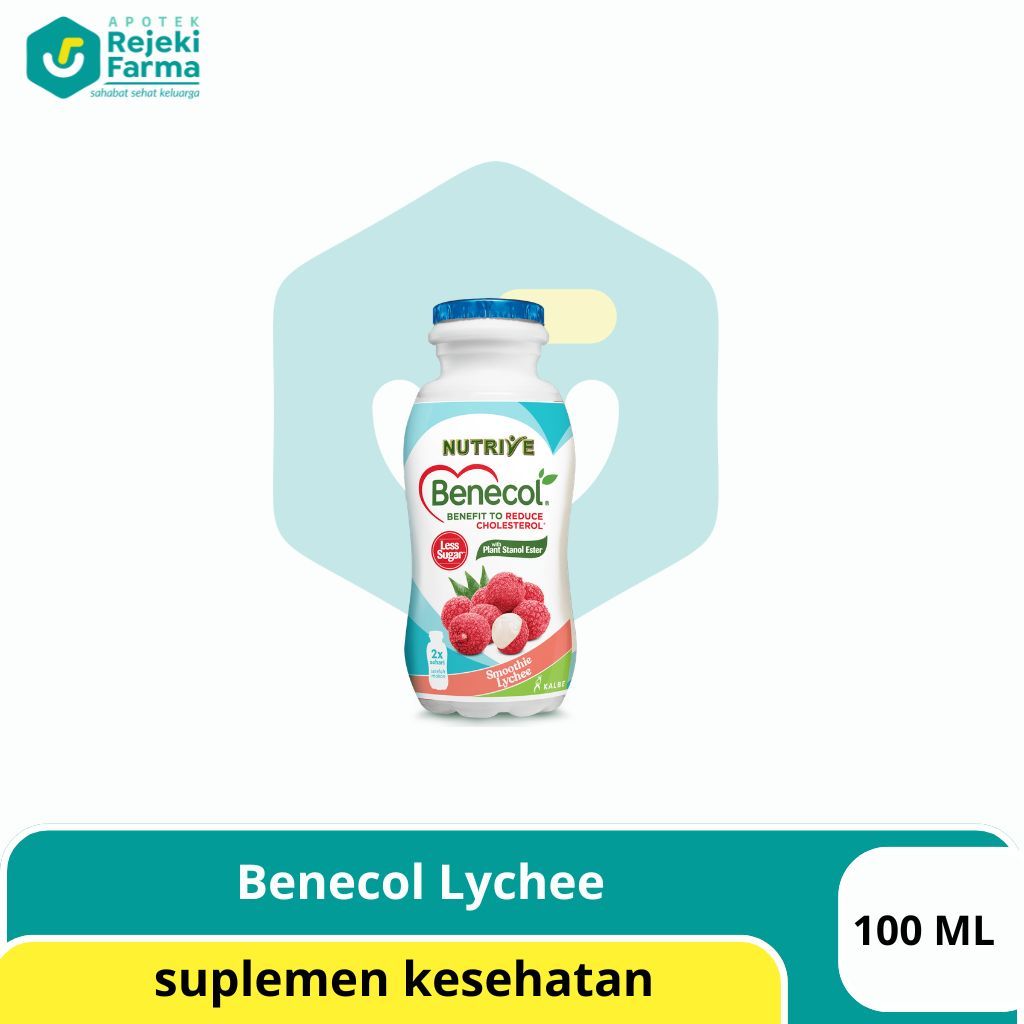 Nutrive Benecol Lychee 100ml Menurunkan Kolesterol